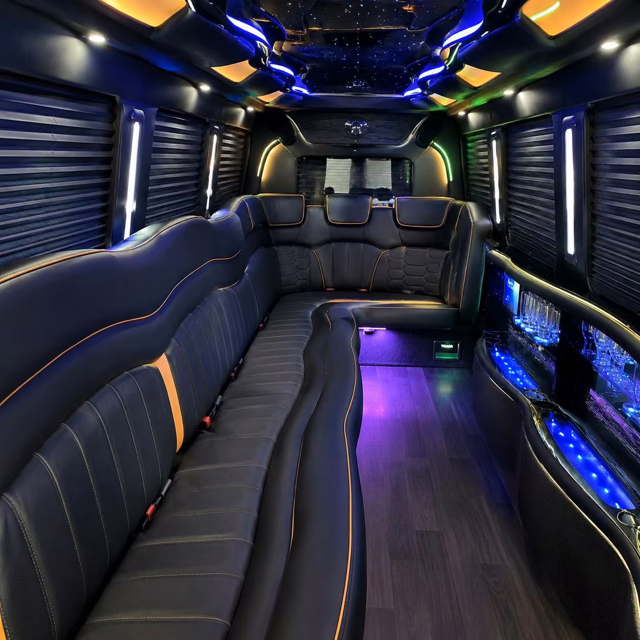 chrysler 300 limo interior